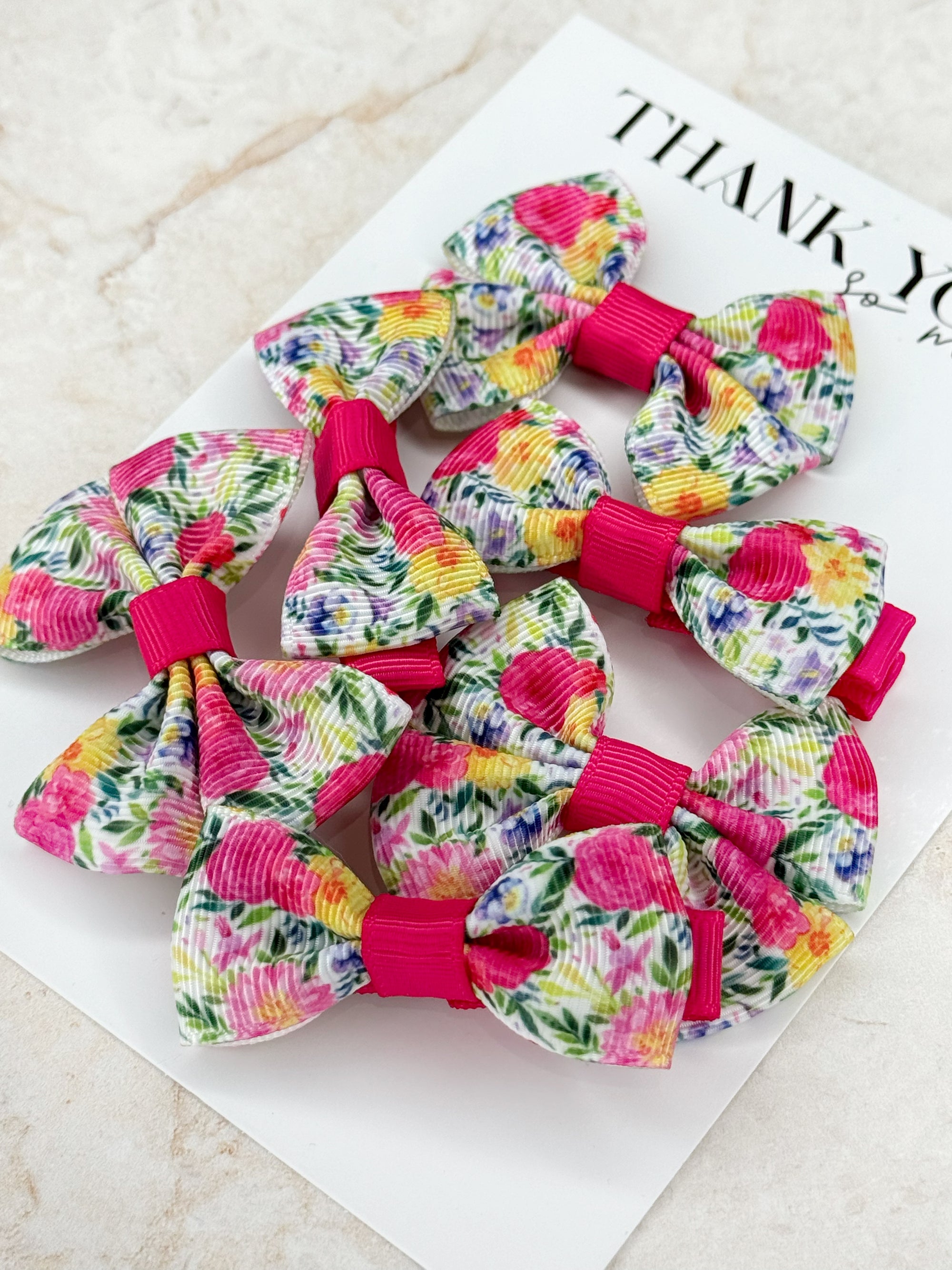 Spring Fling Mini Capri &amp; Prinny Baby Bows)l