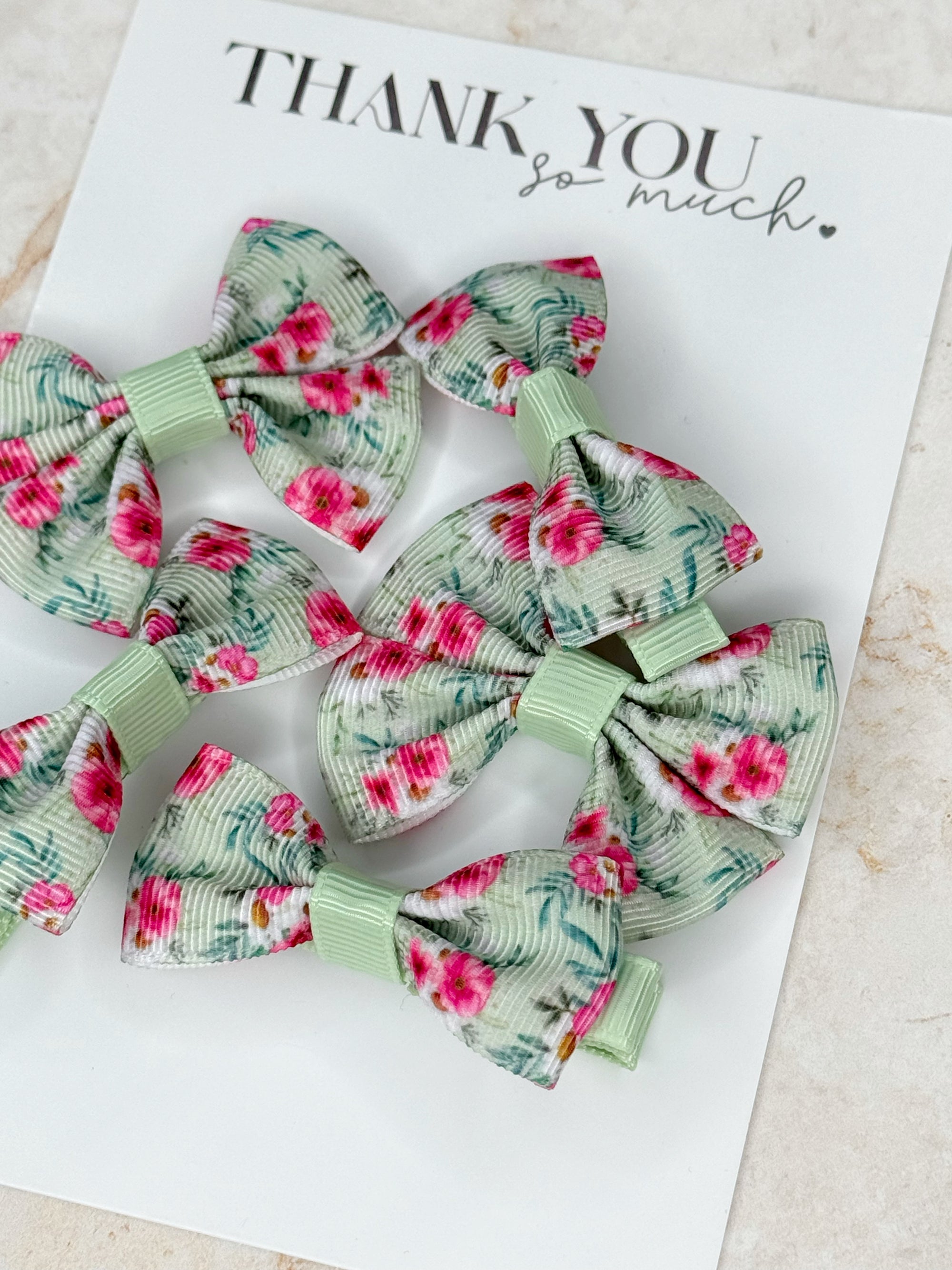 Spring Fields Mini Capri &amp; Prinny Baby Bows