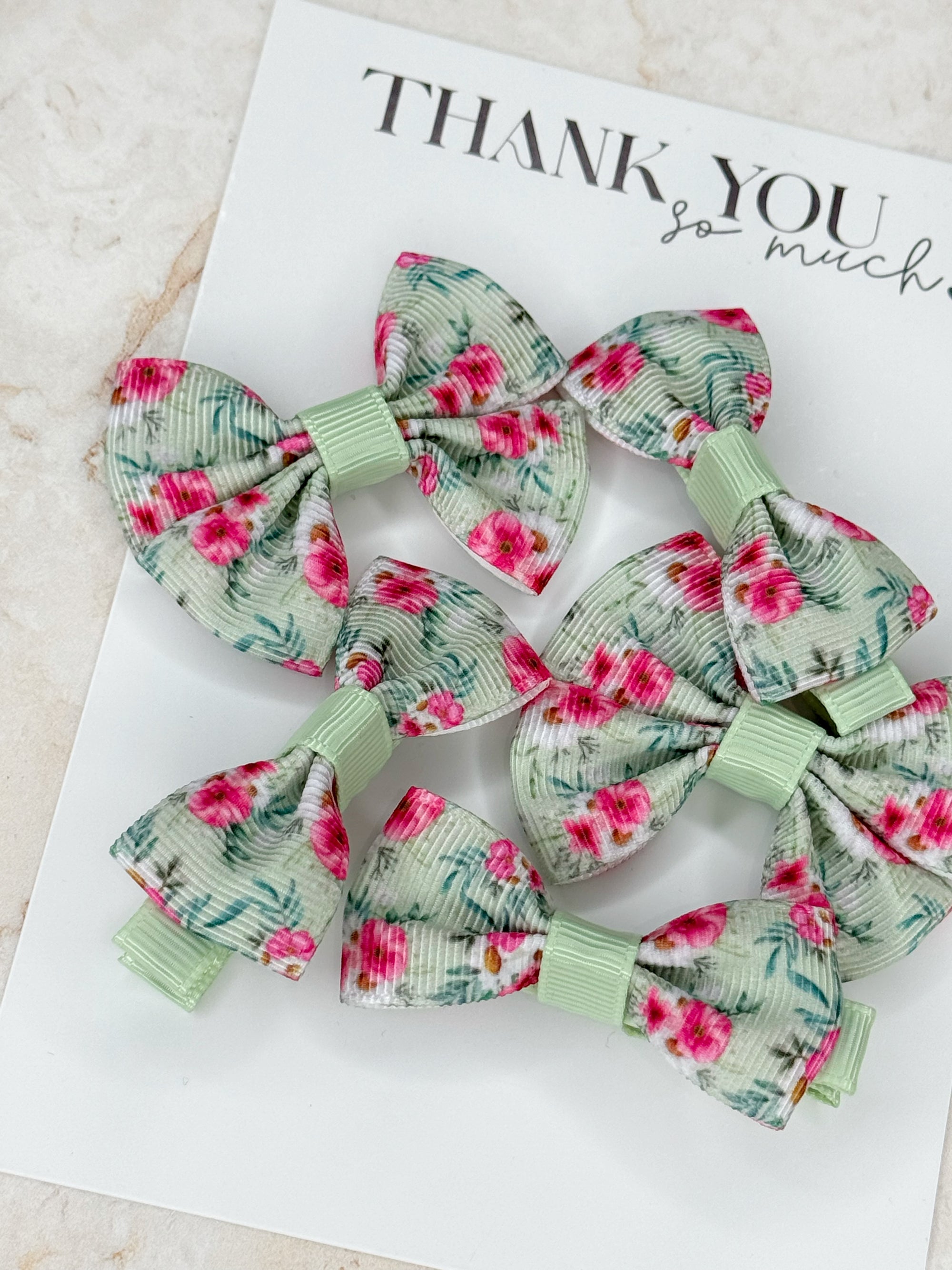 Spring Fields Mini Capri &amp; Prinny Baby Bows
