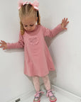 Our Satin Bunny Tail Capri Baby Bows