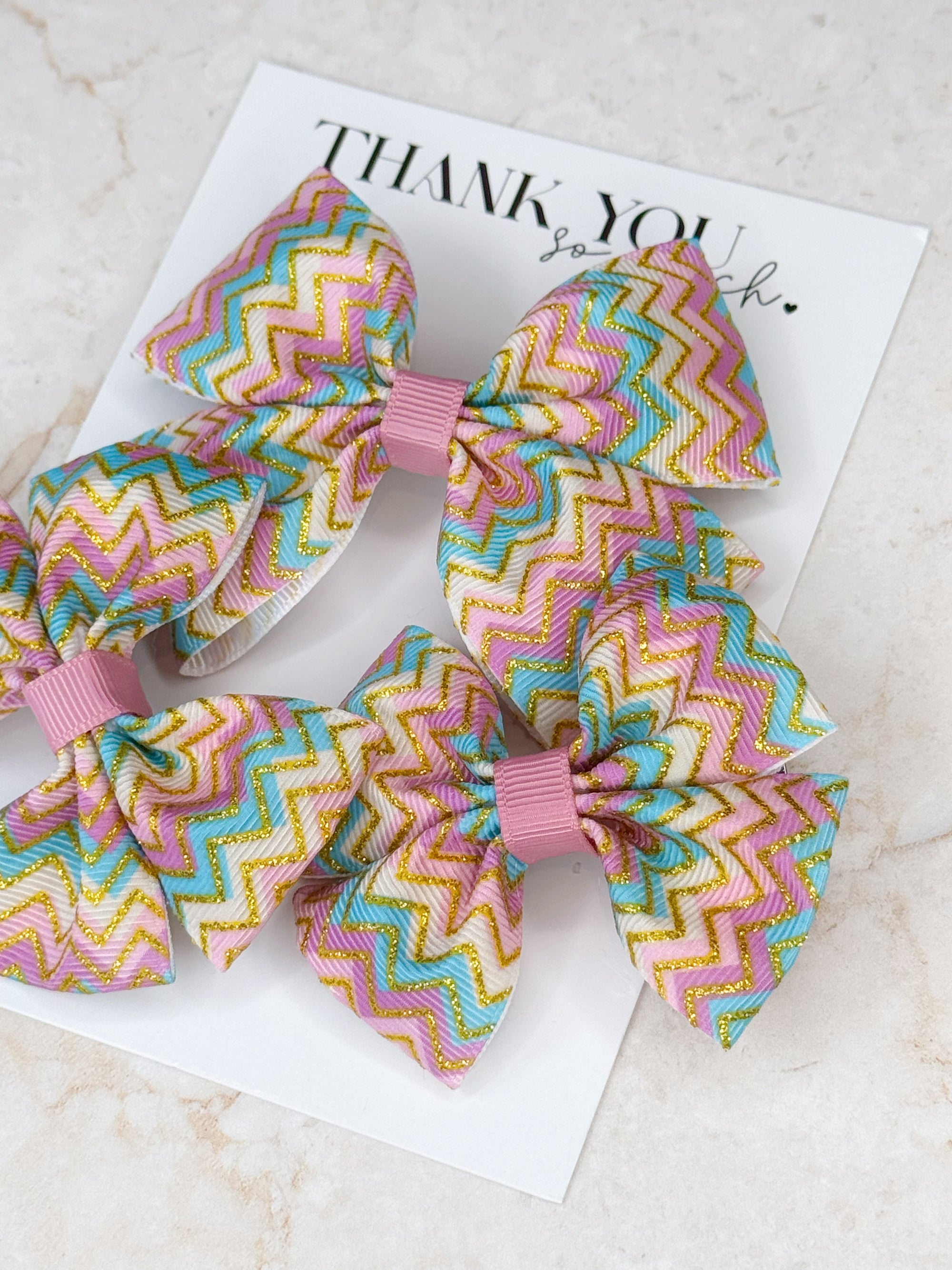 It’s Giving Missoni Capri Baby Bows