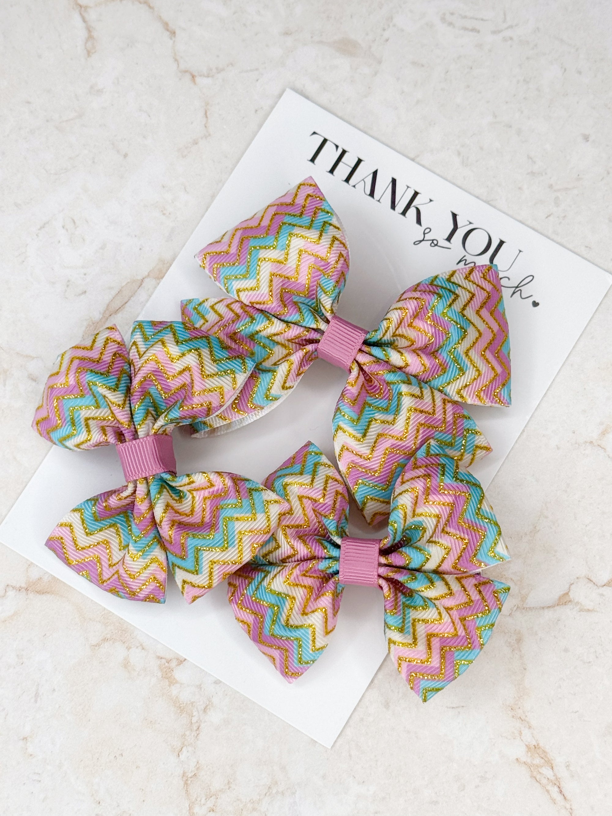 It’s Giving Missoni Capri Baby Bows