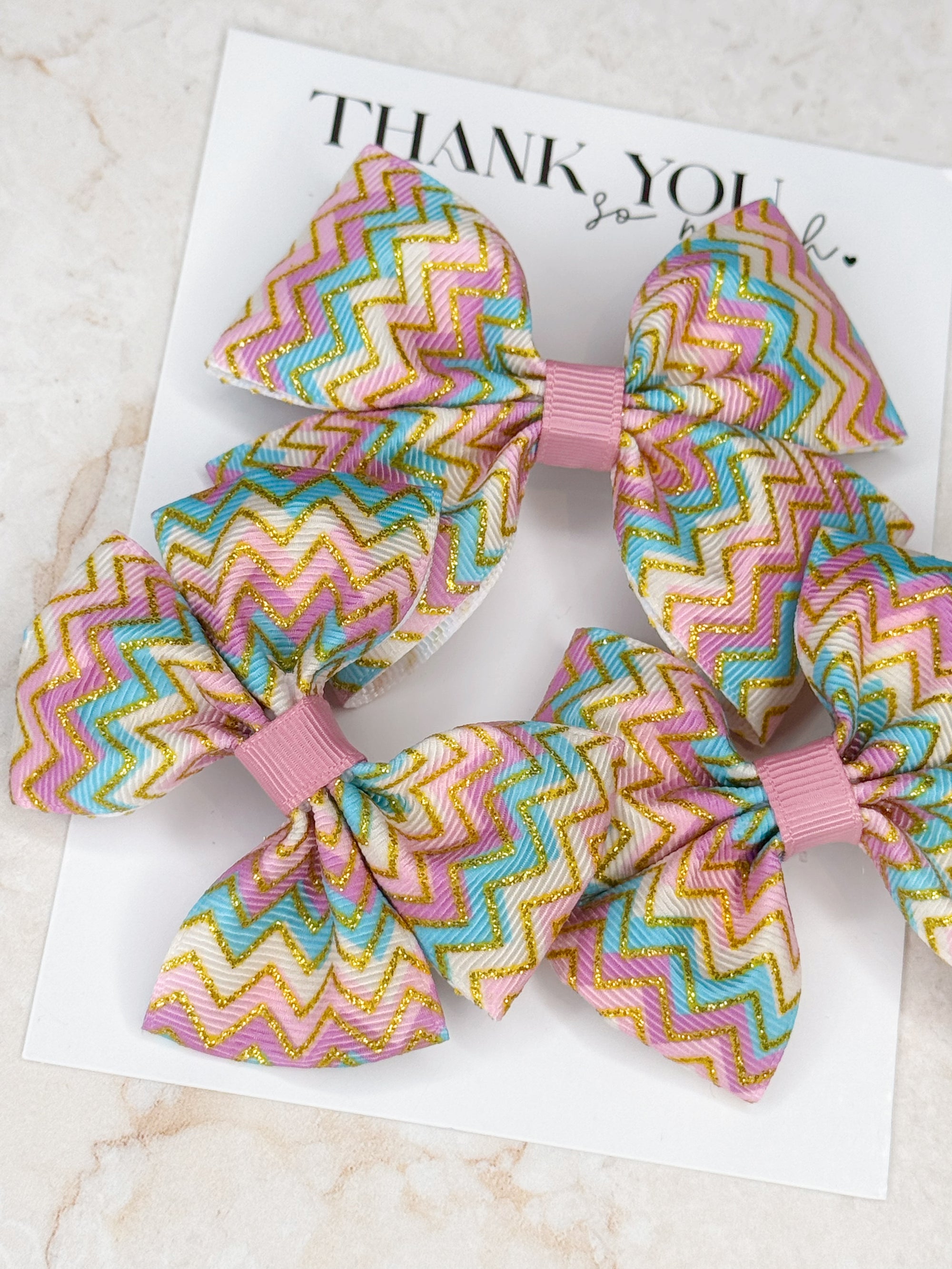 It’s Giving Missoni Capri Baby Bows