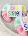 Pastel Big Sister, Little Sister Capri Bow