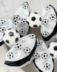 Football Capri Baby Bow