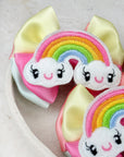 Over The Rainbow Capri Baby Bow