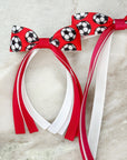 Game Day Florence Tassel Bow