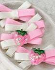 Strawberry Cheesecake Cinzia Bows