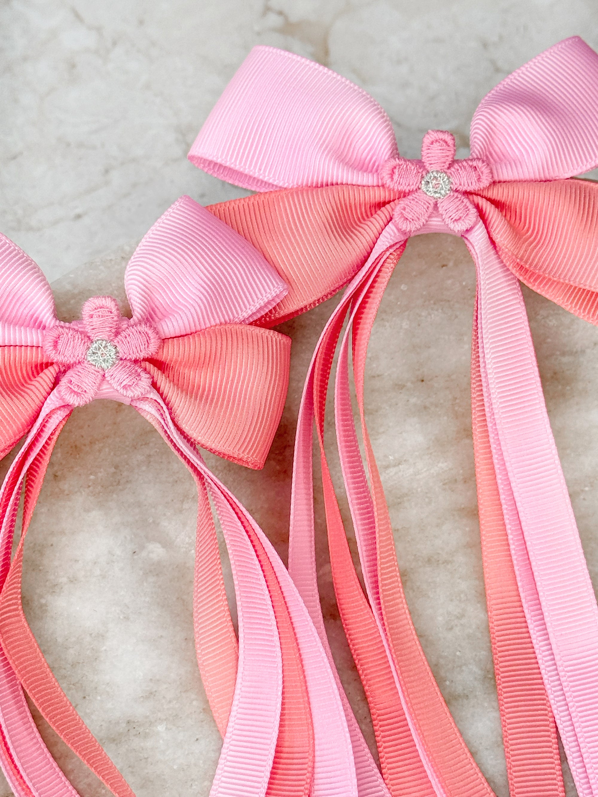 Sunrise Double Florence Tassel Bow