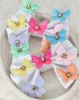 Butterfly Rainbow Capri Baby Bows