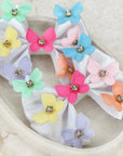 Butterfly Rainbow Capri Baby Bows