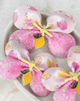 Pink Lemonade Baby Bow