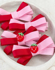 Strawberry Milkshake Cinzia Bows