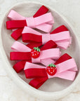 Strawberry Milkshake Cinzia Bows
