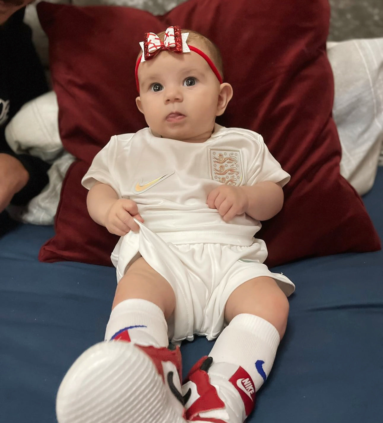 England Baby Bow