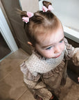 Our Sparkly Pigtail Baby Bows