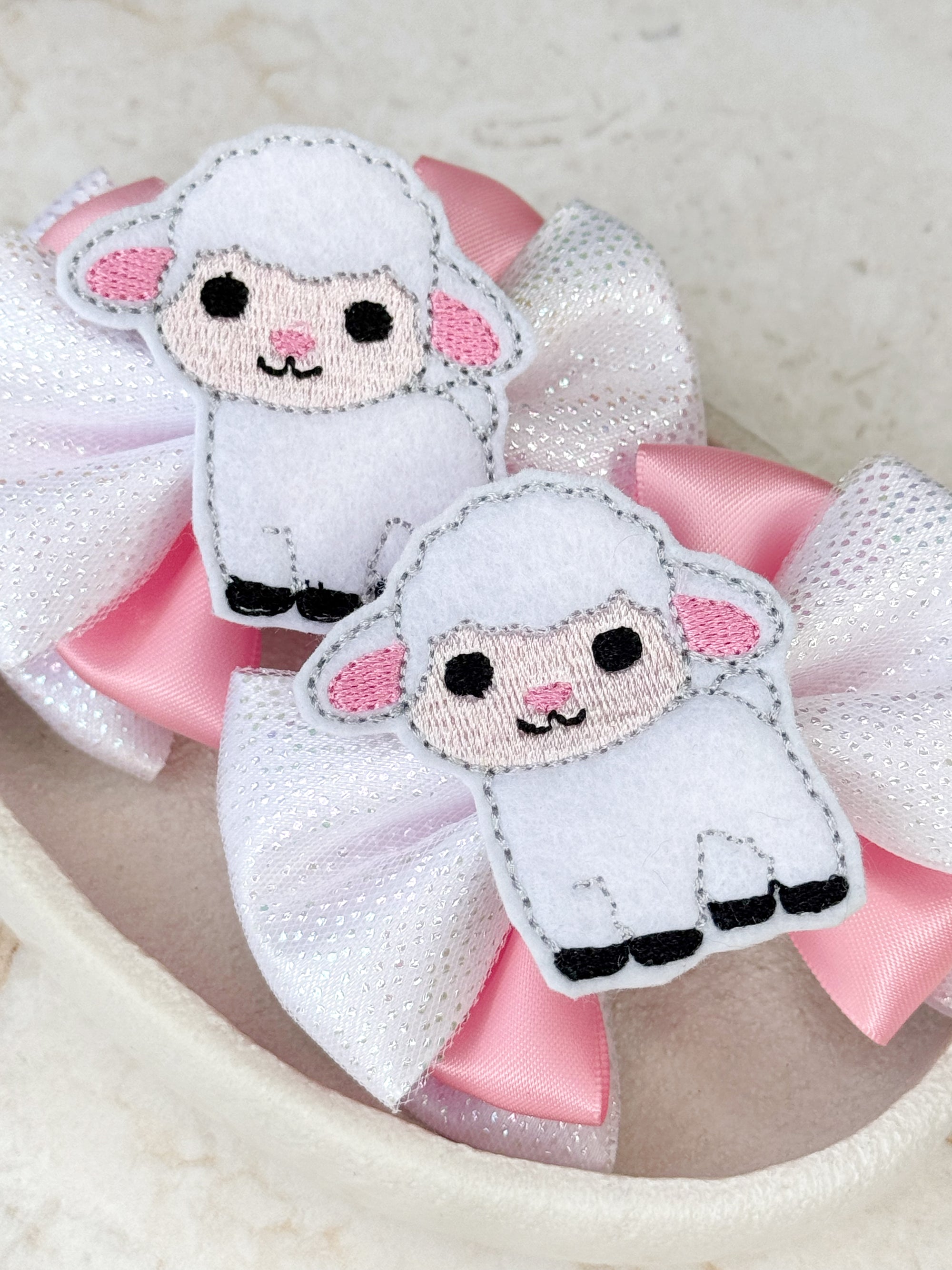Baby Lamb Bebe Baby Bow