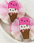 Ice Cream Sundae Capri Baby Bow