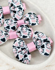 Moo The Cow Mini Capri & Prinny Baby Bows