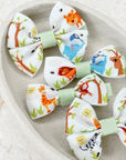 Safari Mini Capri & Prinny Baby Bows