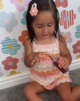 Daisy Girls Crochet Clip