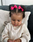 Mini Satin Capri & Bebe Baby Bows