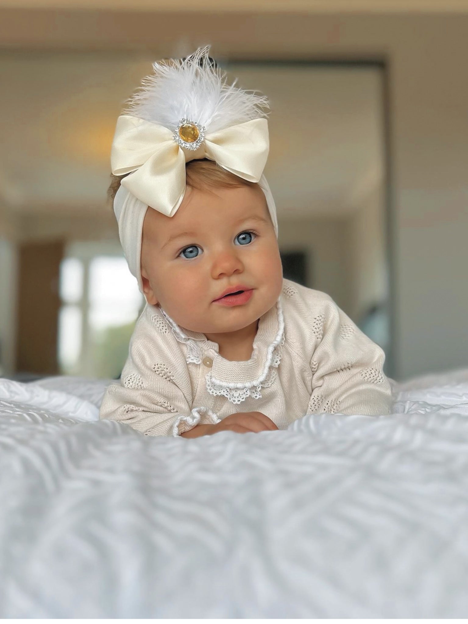 Paris Satin Baby Bows