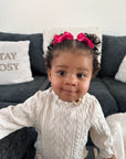 Mini Satin Capri & Bebe Baby Bows