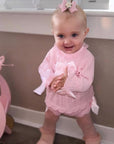 French Sparkle Baby Bows