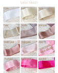 Mini Satin Rose Bebe Baby Bows