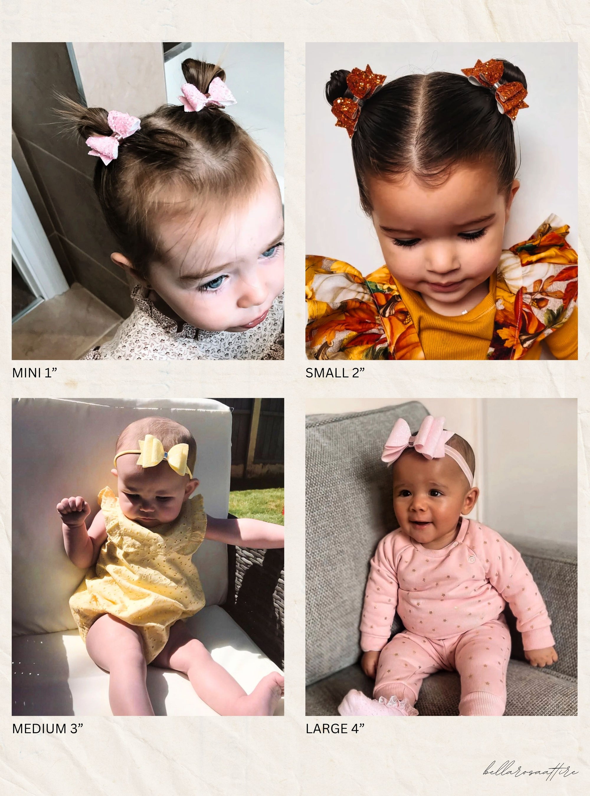 Our Sparkle Baby Bows