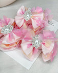 Peaches & Cream Capri Baby Bow