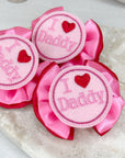 I Love Daddy Capri Baby Bow