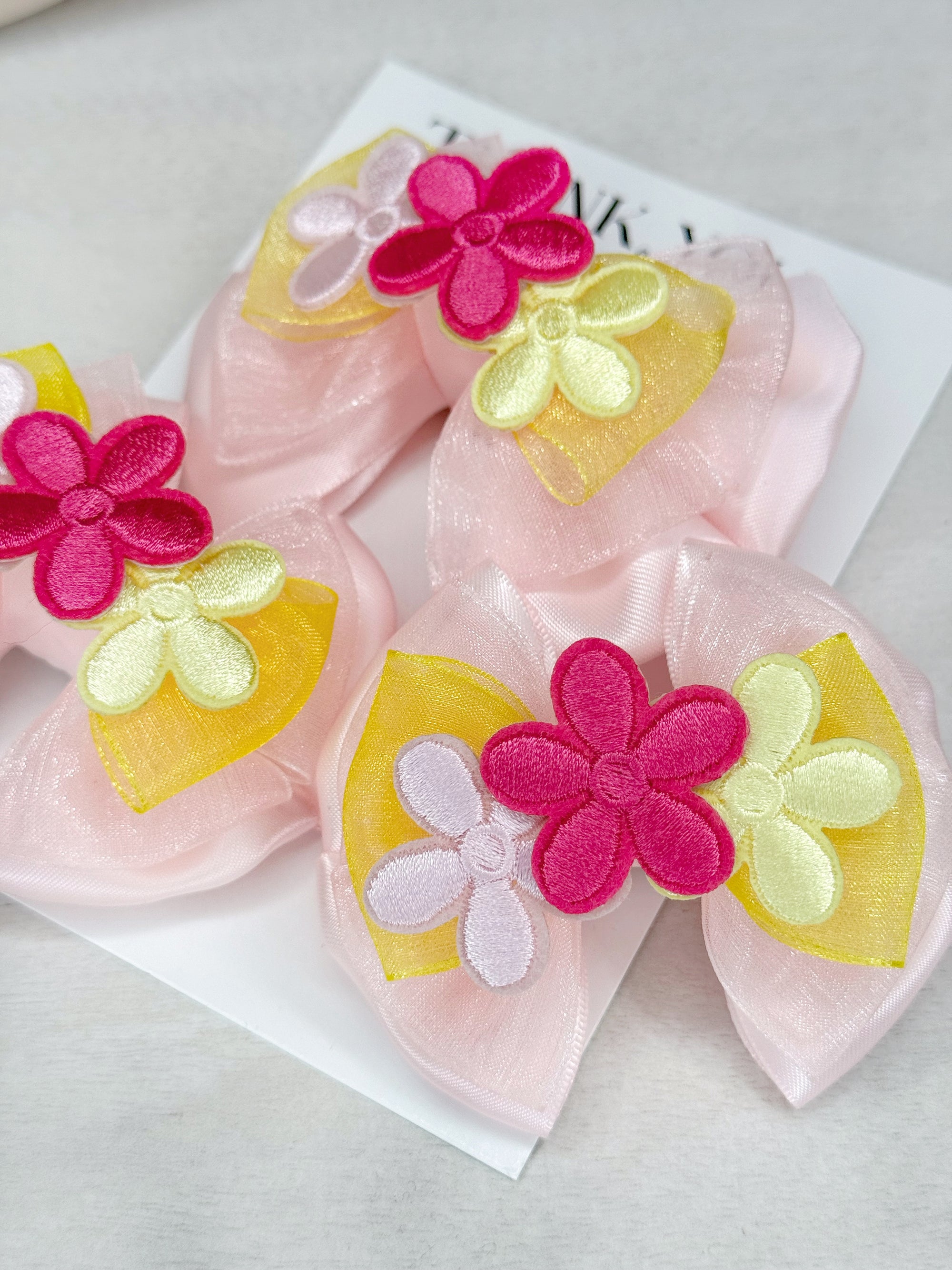 Pink Lemonade Giselle Baby Bow