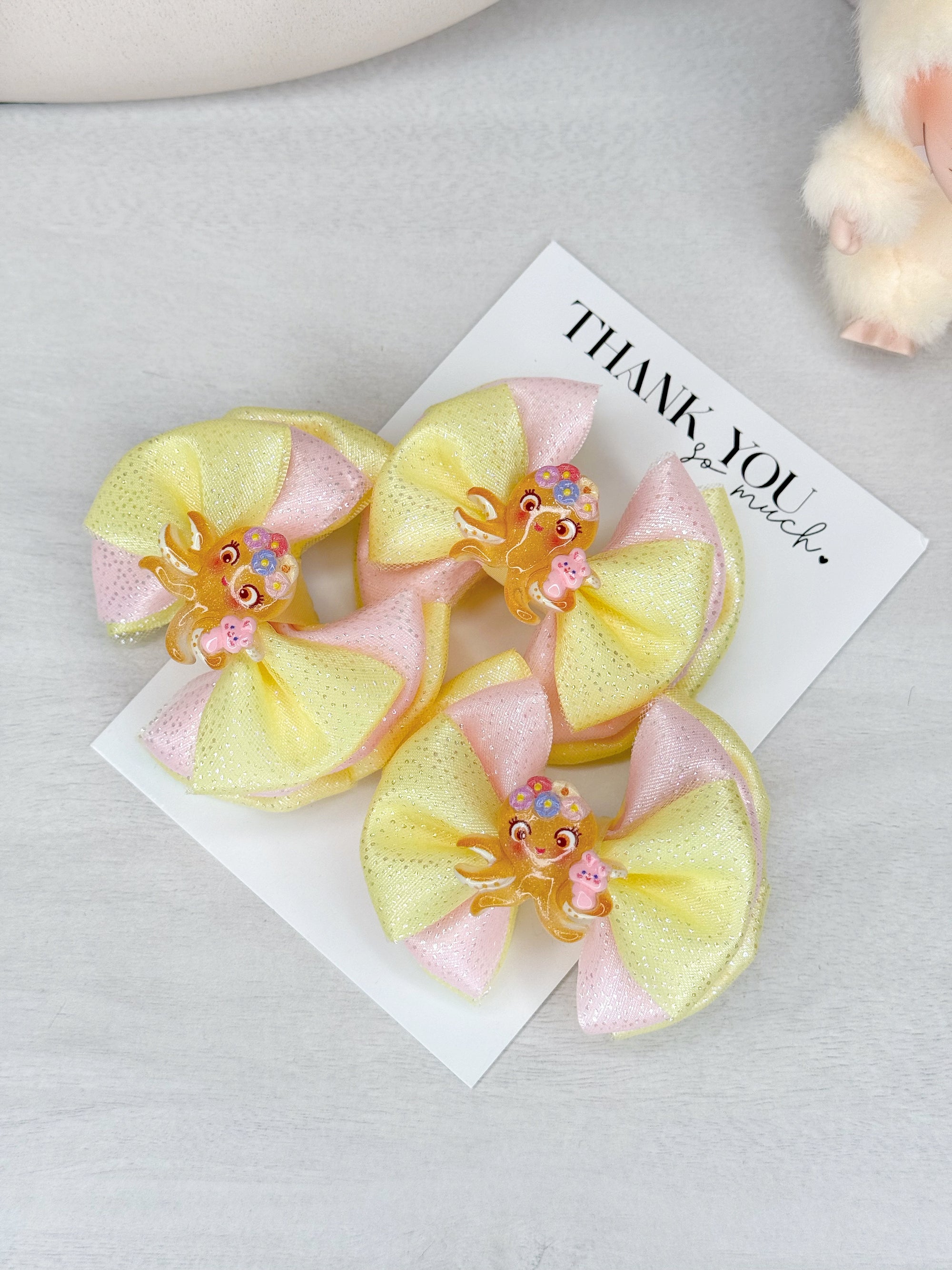 Little Miss Pearl The Octopus Bebe Baby Bow
