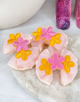 Peach Sorbet Giselle Baby Bow