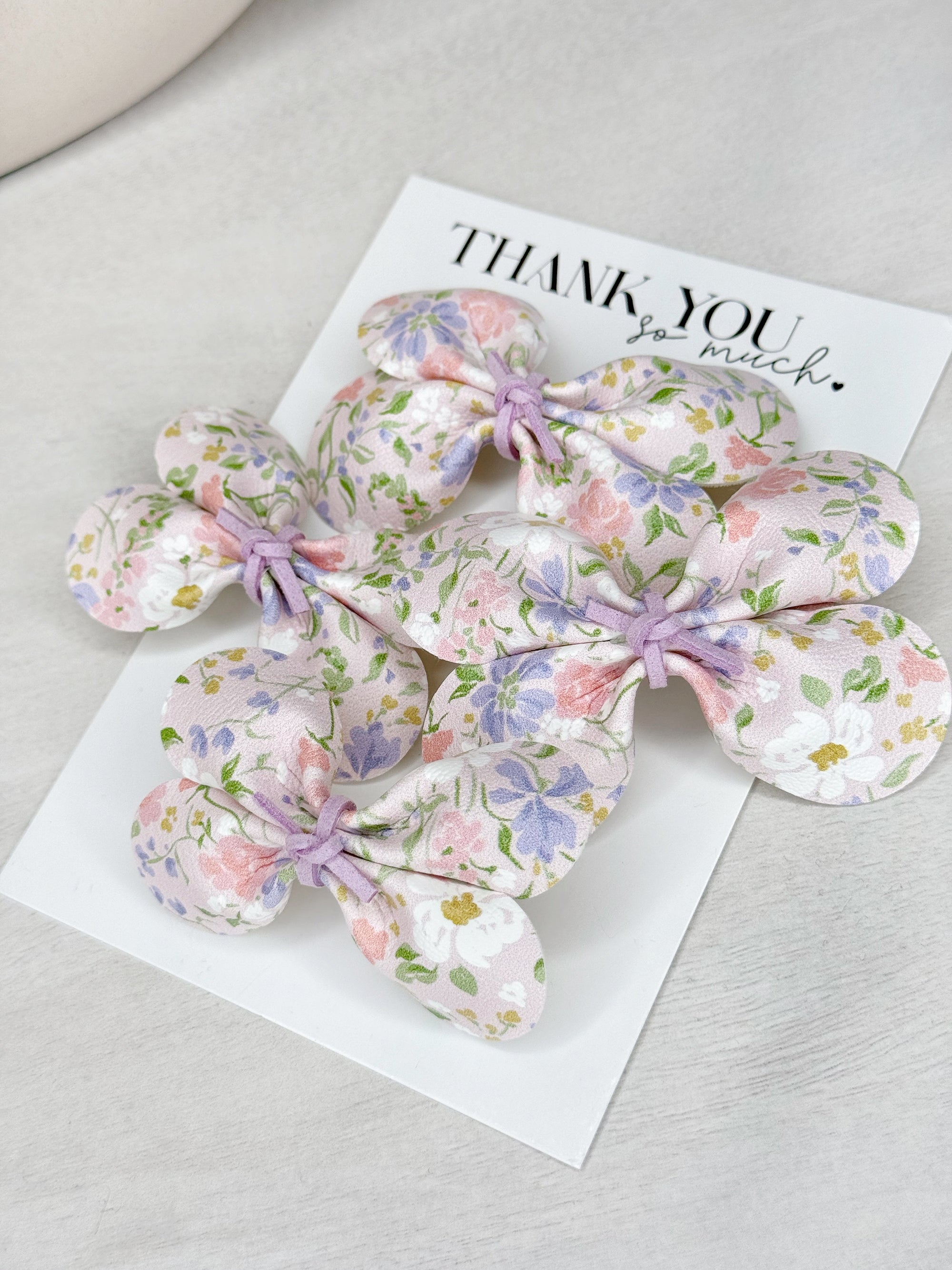 Summer Bouquet Baby Bow