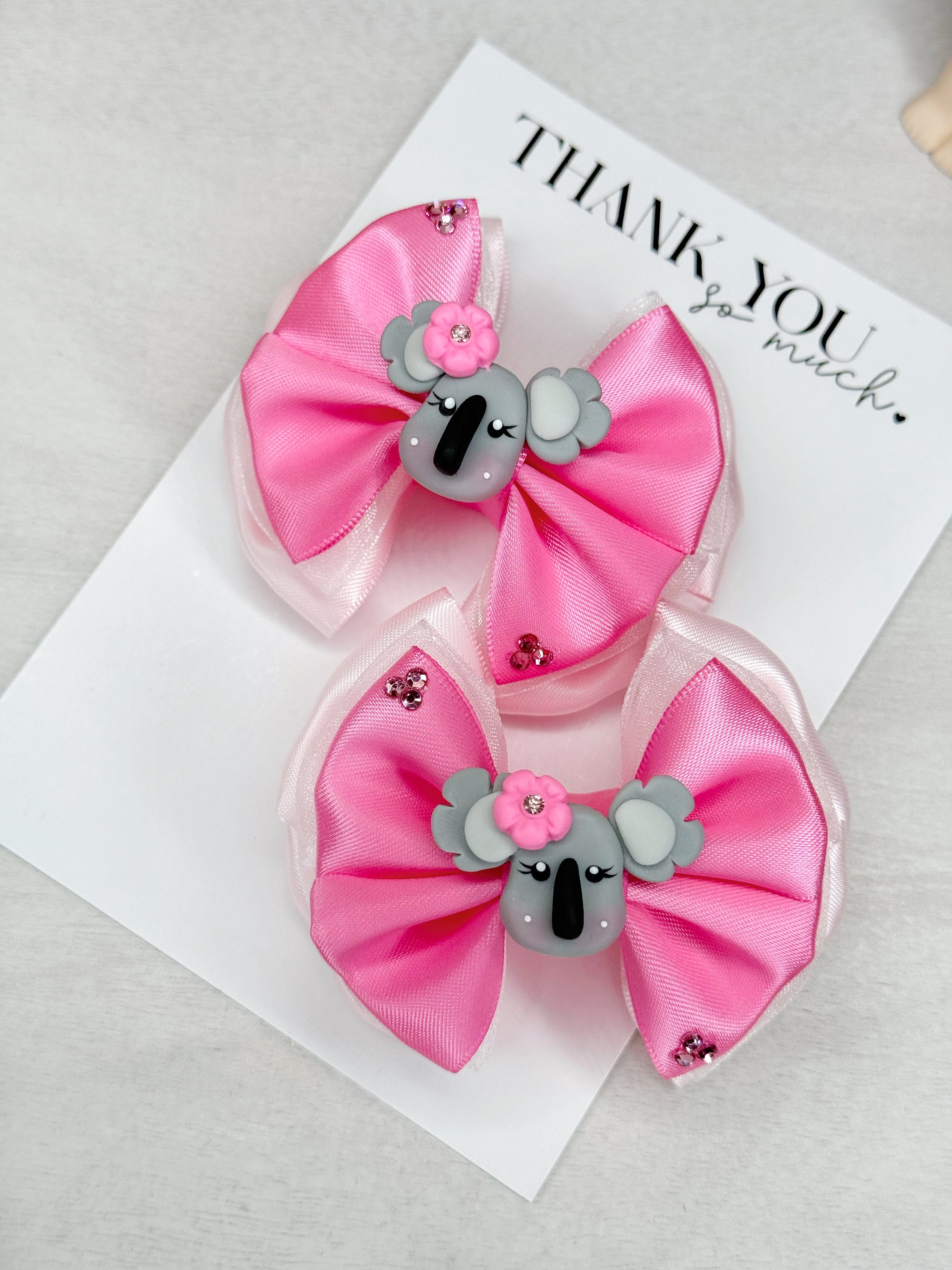 Friendly Kola Pigtail Baby Bows