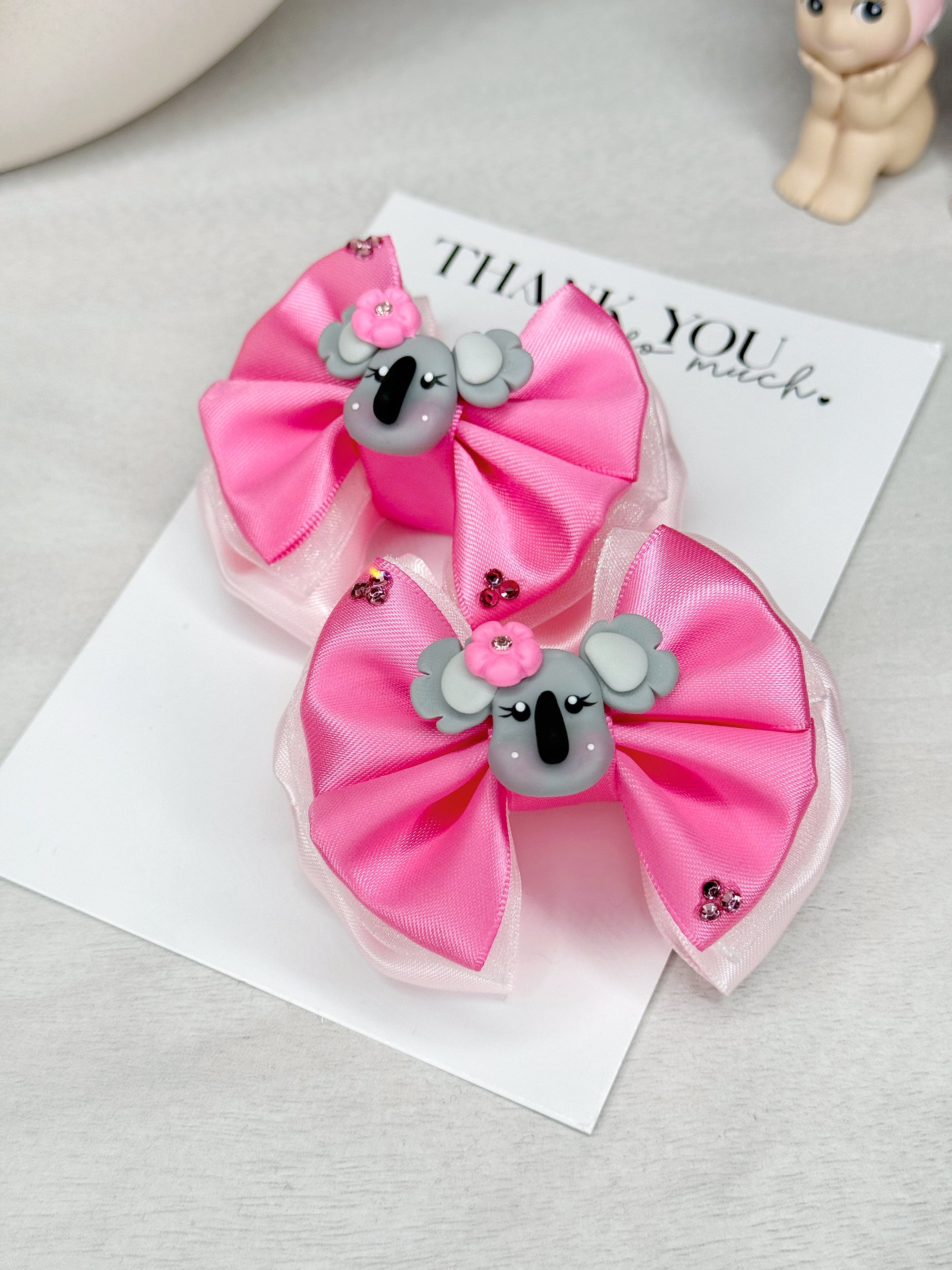 Friendly Kola Pigtail Baby Bows