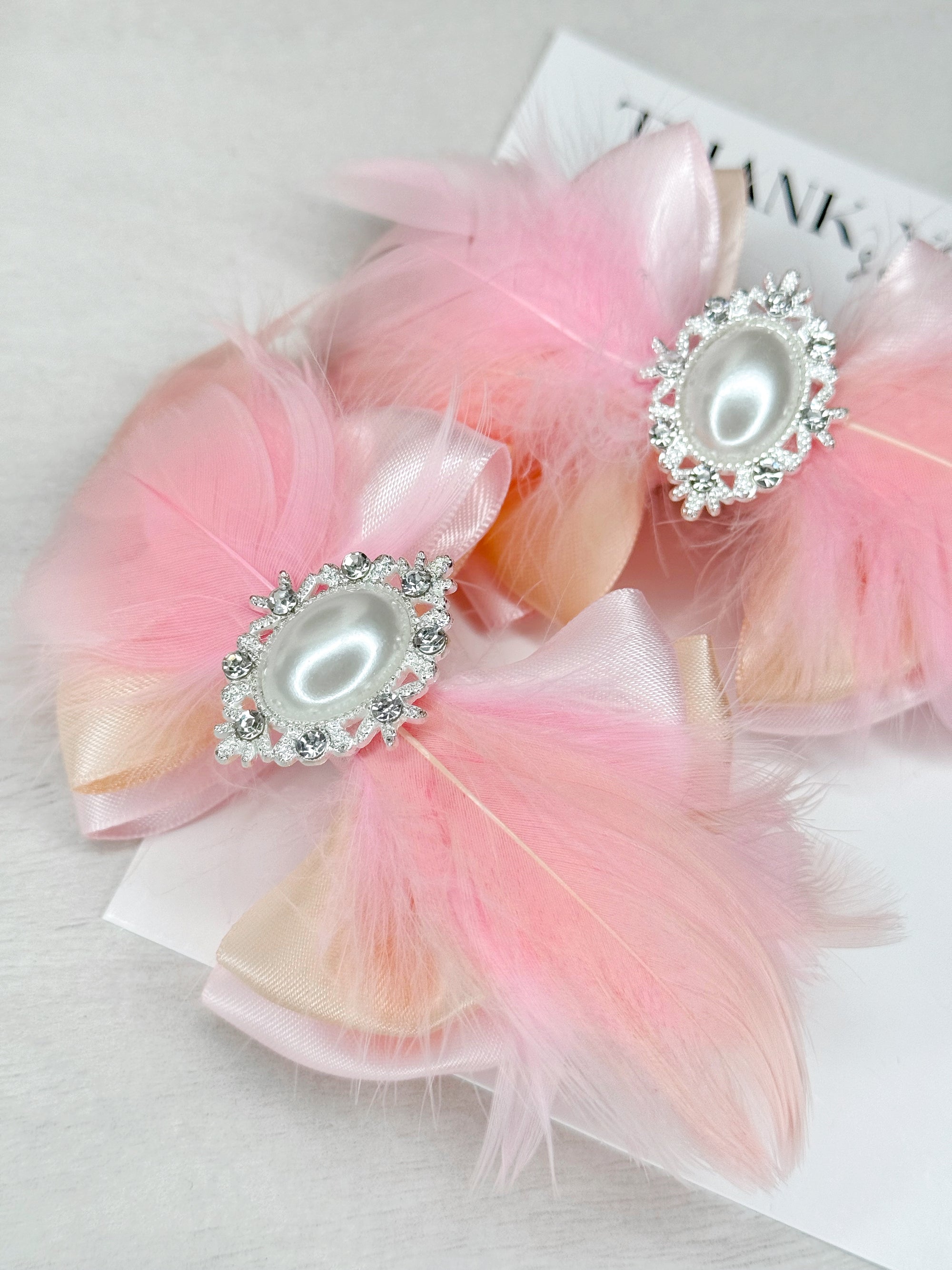 Flamingo Party Capri Baby Bow