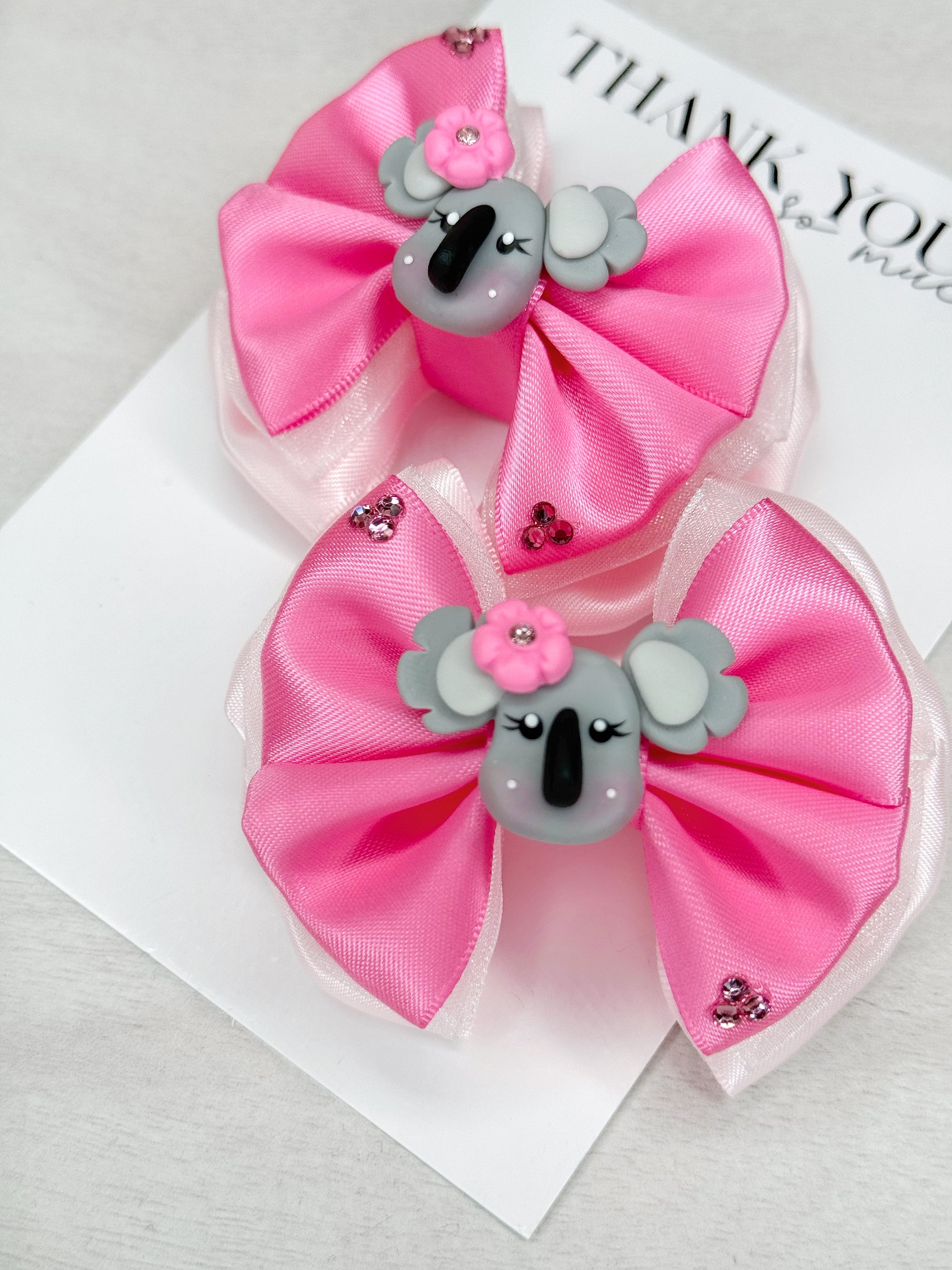 Friendly Kola Pigtail Baby Bows