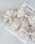 Pearls Of The Sea Bebe Baby Bow