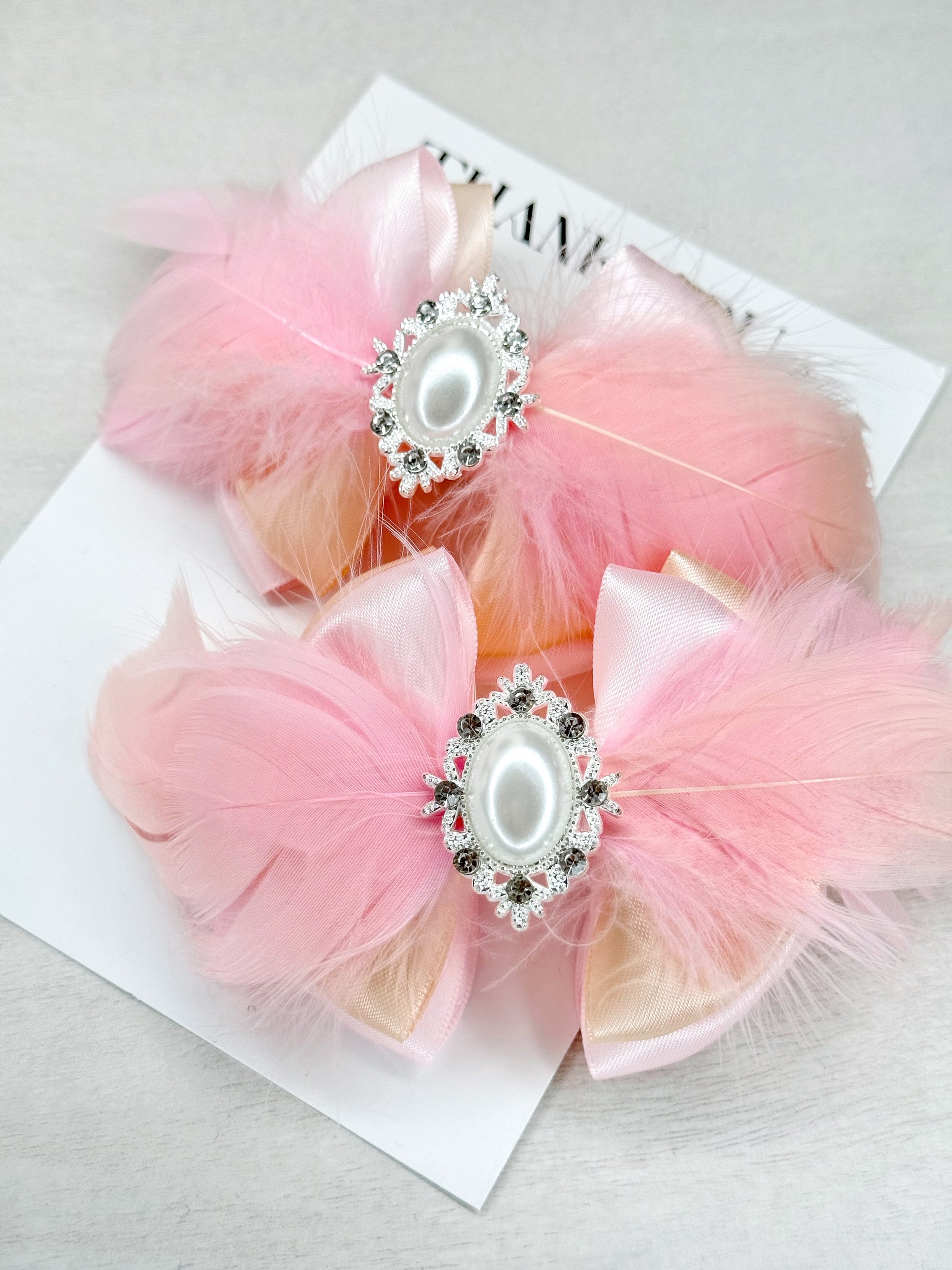 Flamingo Party Capri Baby Bow