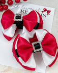 Santas Belt Capri Baby Bow