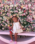 Peach Sorbet Giselle Baby Bow
