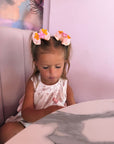 Peach Sorbet Giselle Baby Bow