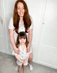 Ladies short leg grey jersey pyjamas