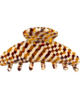 Large Hailey Clip In Brownstone